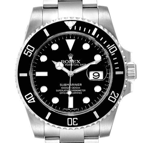 rolex submariner black 116610